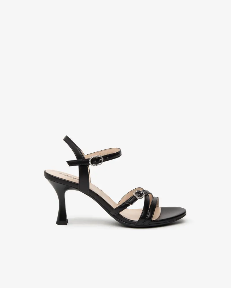 NeroGiardini Outlet Sandali Donna in Pelle - Nero