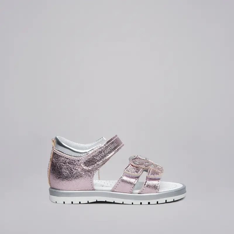 NeroGiardini Outlet Sandali Kids da Bambina in Pelle - Rosa