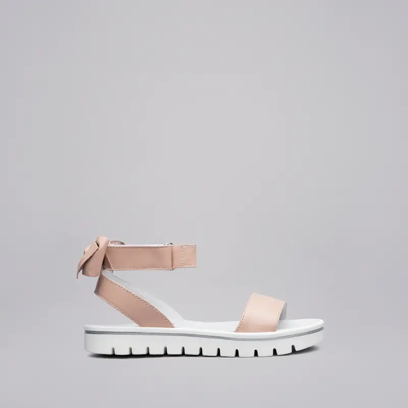 NeroGiardini Outlet Sandali Teens da Ragazza in Pelle - Rosa