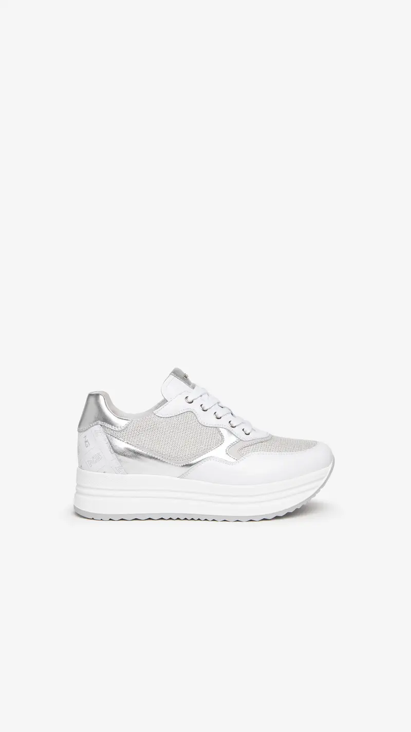 NeroGiardini Outlet Sneakers Donna in Pelle - Bianco