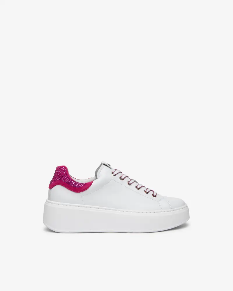 NeroGiardini Outlet Sneakers Donna in Pelle e Suede - Bianco