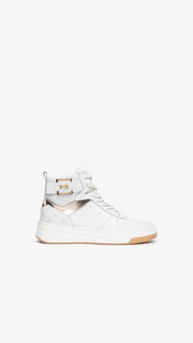 NeroGiardini Outlet Sneakers in Pelle - Bianco