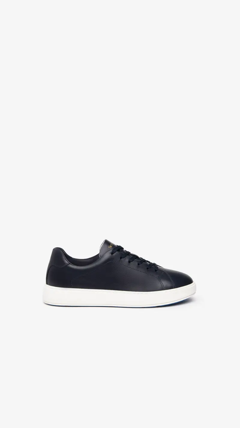 NeroGiardini Outlet Sneakers Uomo in Pelle - Blu