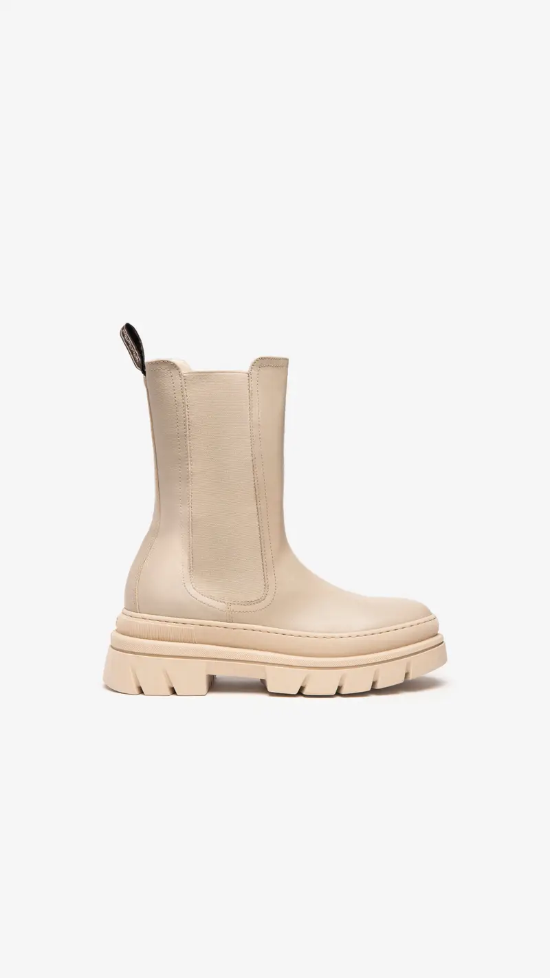 NeroGiardini Stivaletti Chelsea Donna Beige 4073682