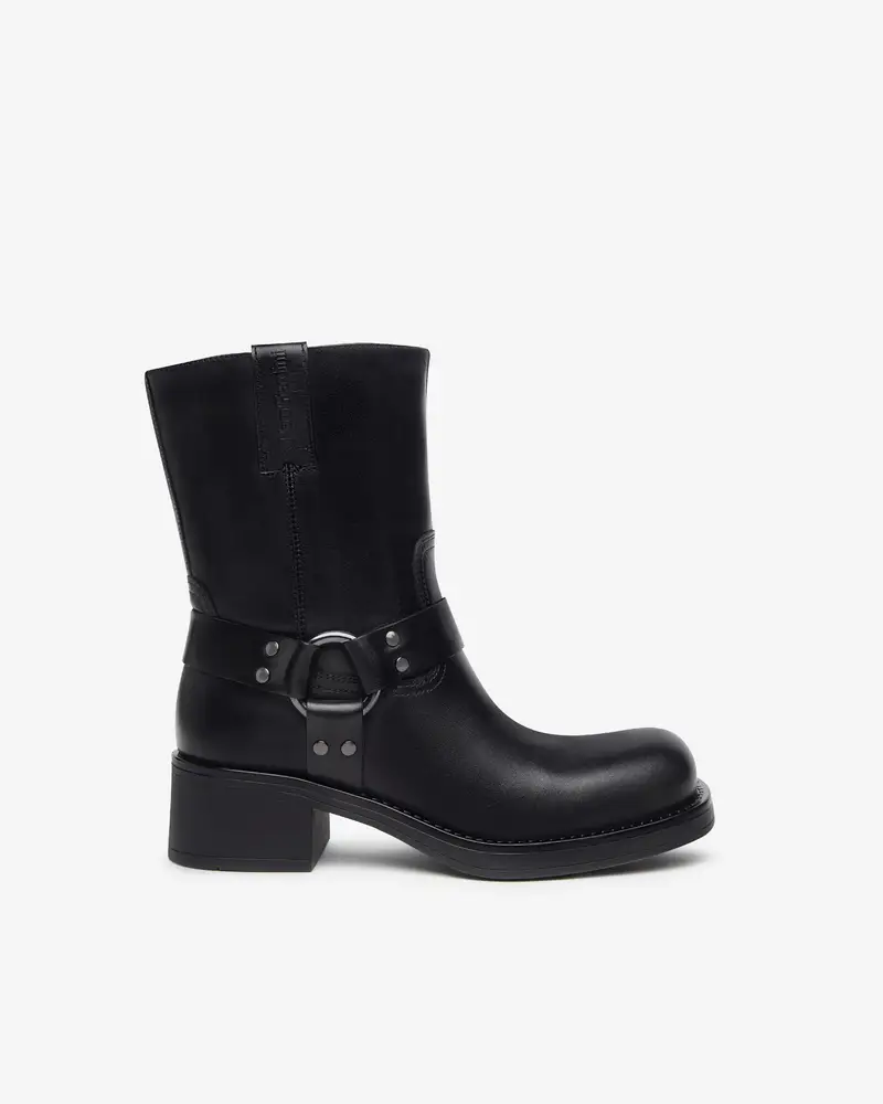 Outlet Stivaletti Donna in Pelle - Nero