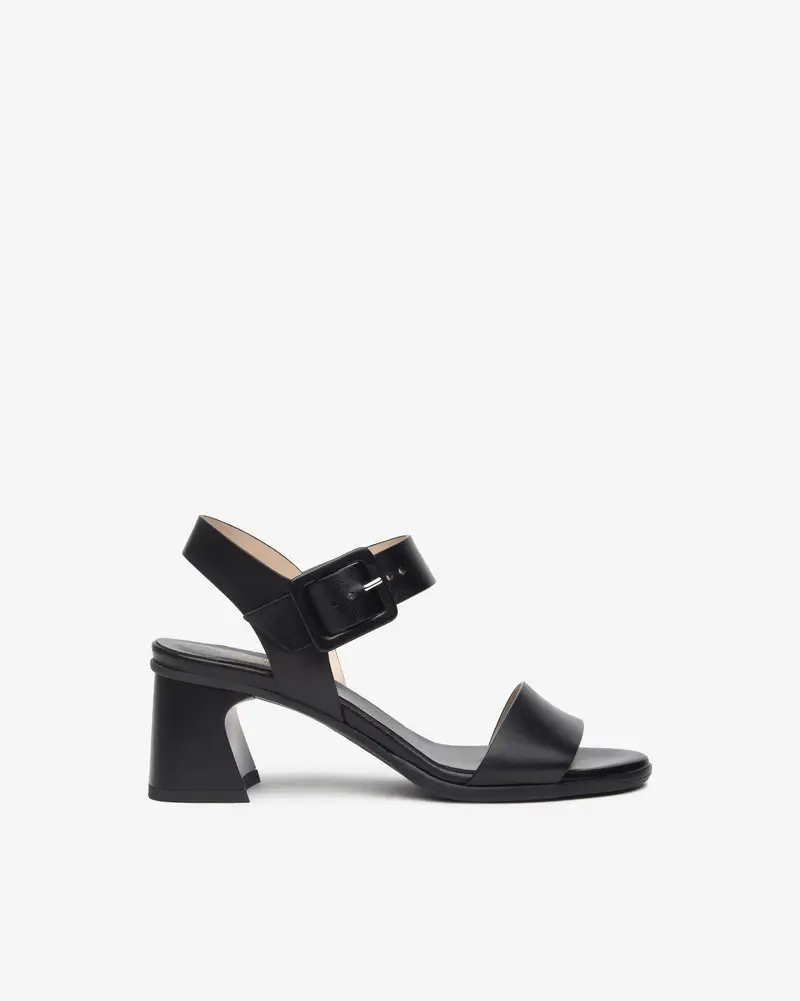 Sandali Donna in Pelle - Nero