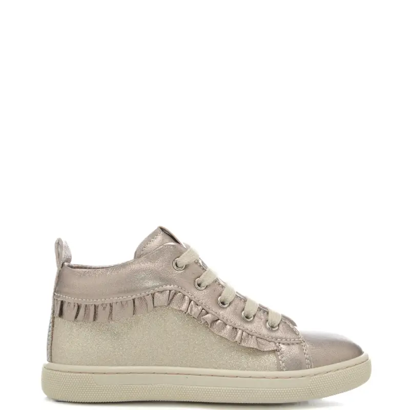 NeroGiardini Sneakers alte Bambina Platino 2955517