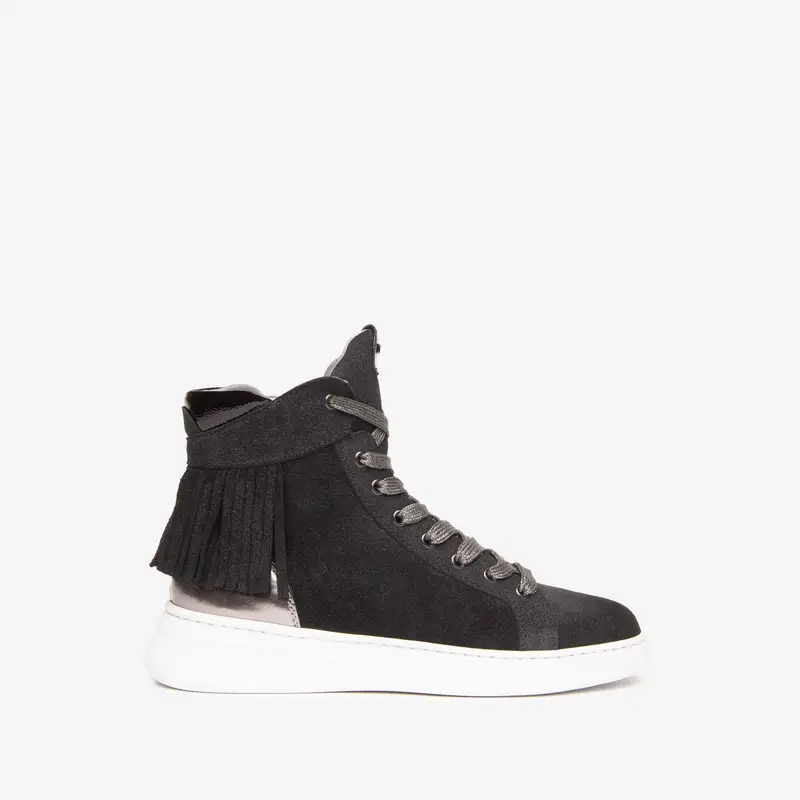 NeroGiardini Sneakers alte Donna Nero 1302061