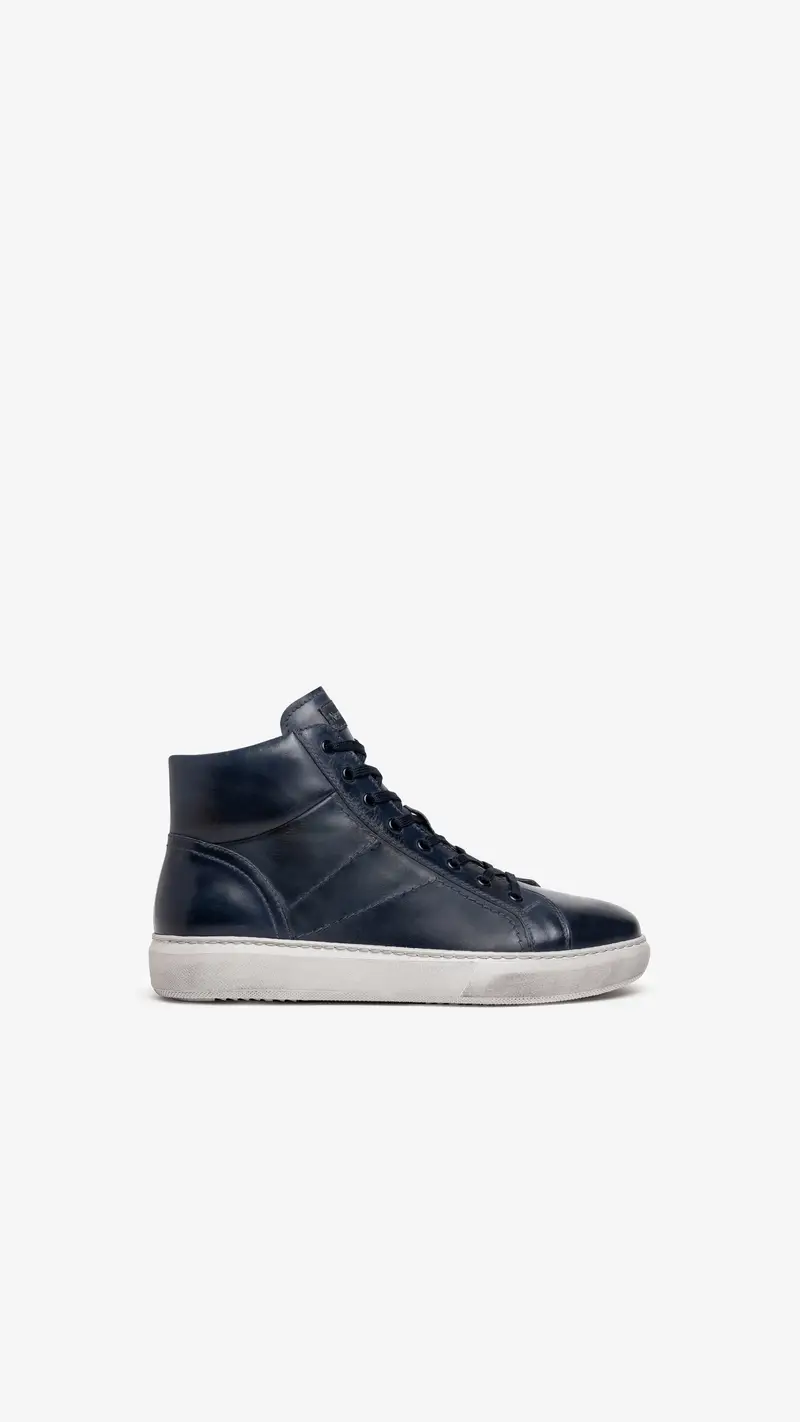 NERO GIARDINI Sneakers alte Uomo Blu 1302101