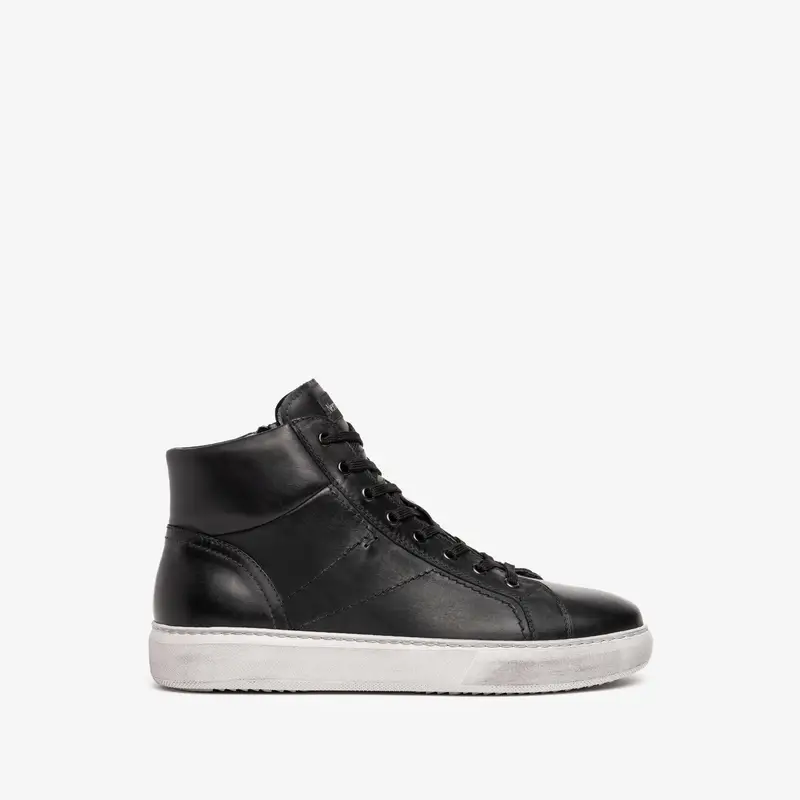 NeroGiardini Sneakers alte Uomo Nero 1302100