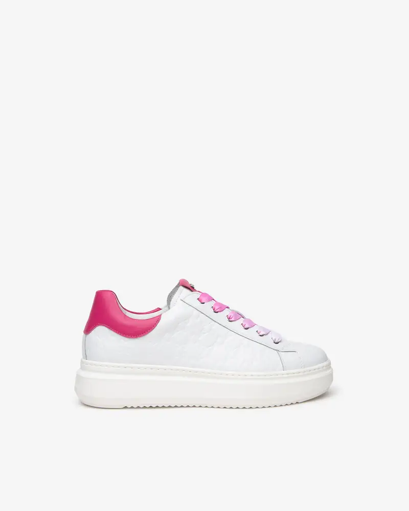 NeroGiardini Sneakers Donna in Pelle - Bianco