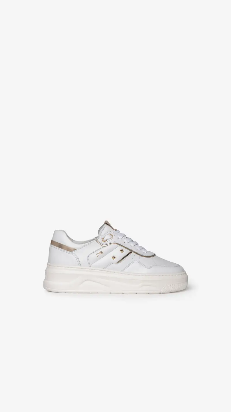 NeroGiardini Sneakers Donna in Pelle - Bianco