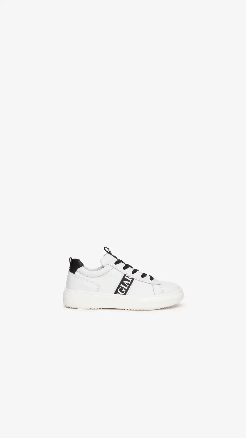 Sneakers Teens da Ragazzo in Pelle - Bianco