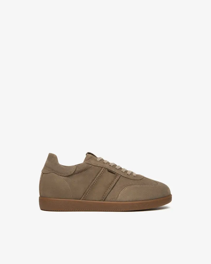 Sneakers Uomo in Camoscio - Beige