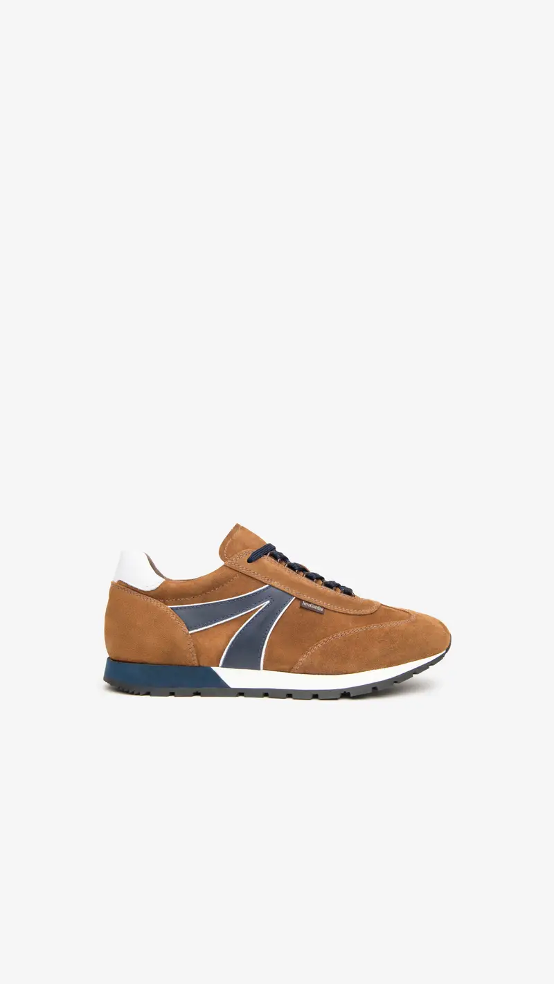 NeroGiardini Sneakers Uomo in Camoscio - Marrone