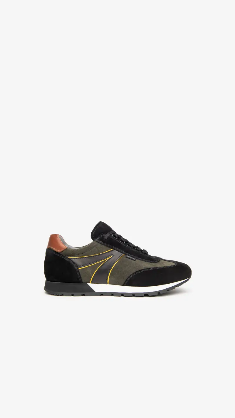 NeroGiardini Sneakers Uomo in Camoscio - Nero