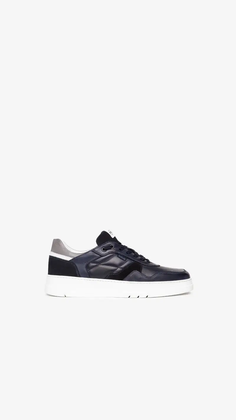 NeroGiardini Sneakers Uomo in Pelle - Blu