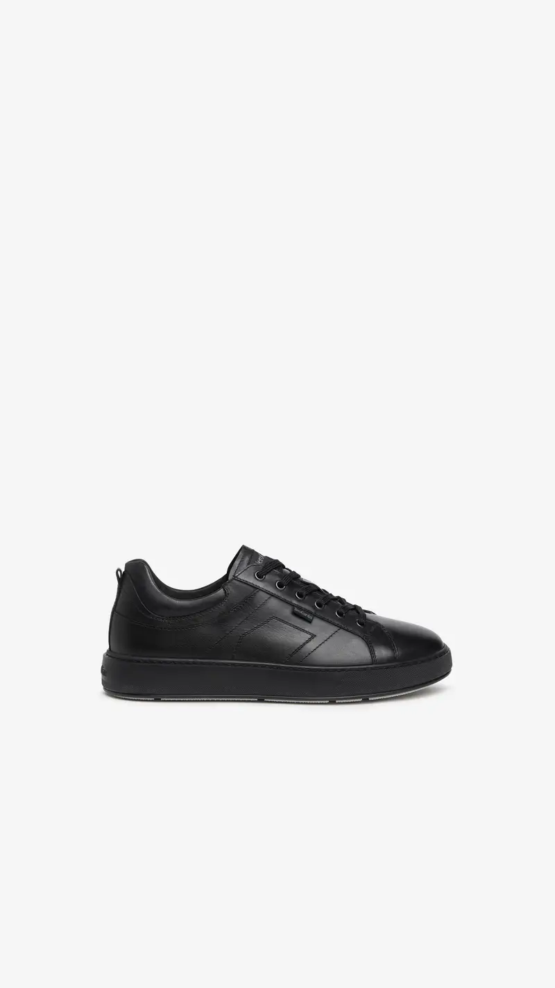 NeroGiardini Sneakers Uomo in Pelle - Nero