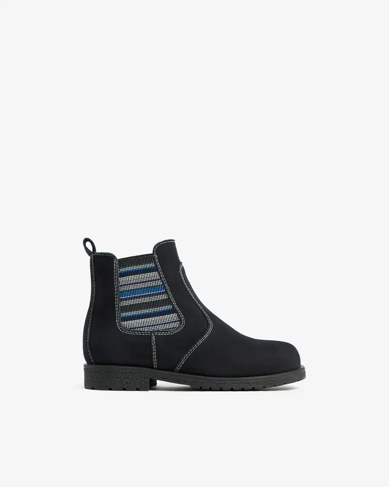 Stivaletti Junior da Bambino in Camoscio - Blu