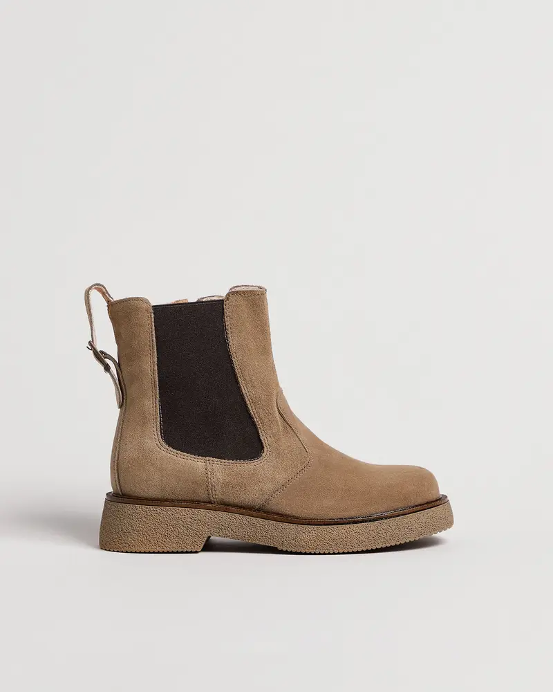 Stivaletti Teen da Ragazza in Camoscio - Marrone