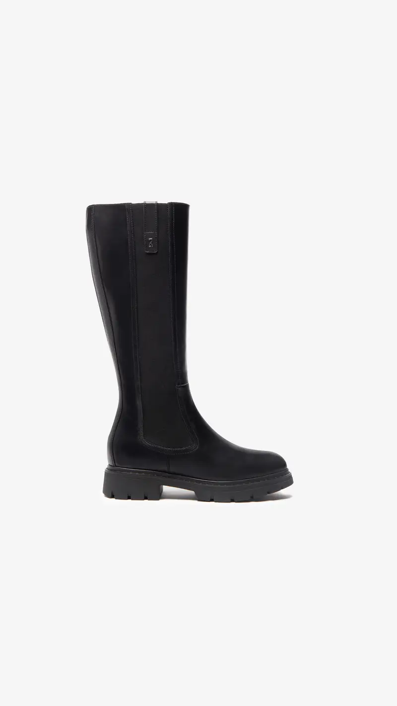 Stivali Donna in Pelle - Nero