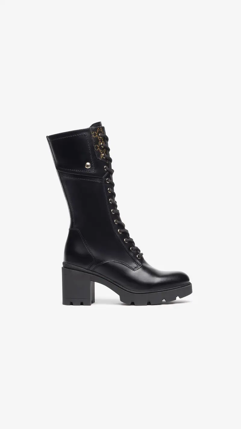 Stivali Donna in Pelle - Nero