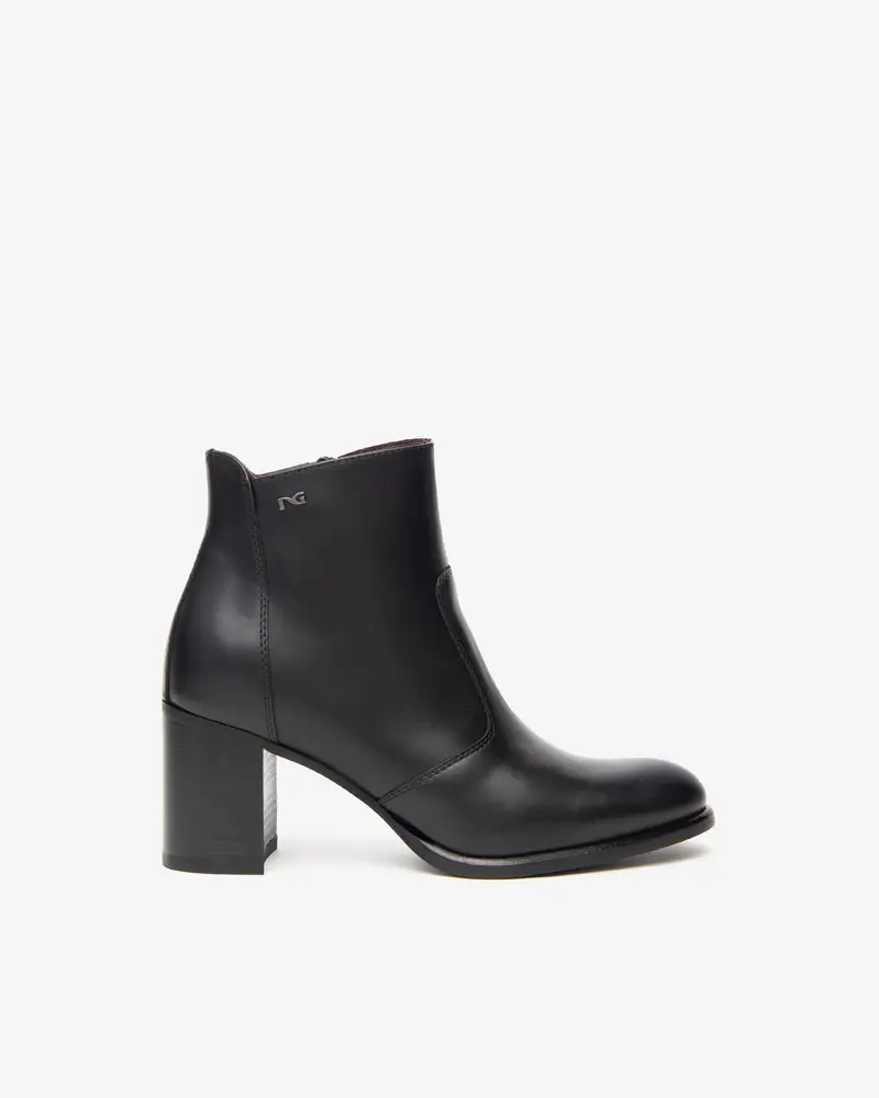 NeroGiardini Tronchetti Donna in Pelle - Nero