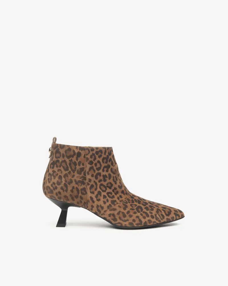 Tronchetti Donna in Suede - Marrone