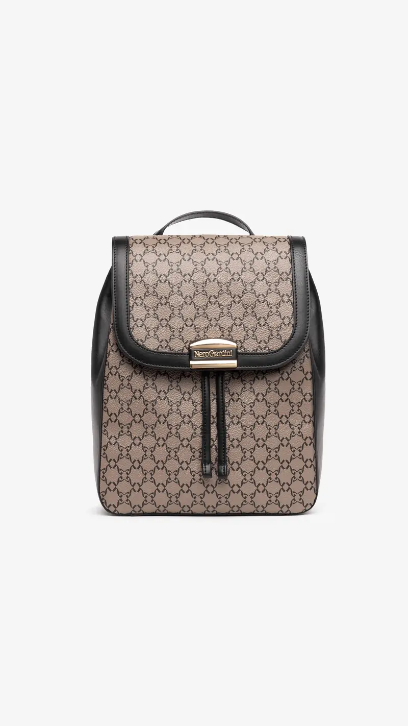 Zainetto da Donna in Materiale Tecnico - Grigio