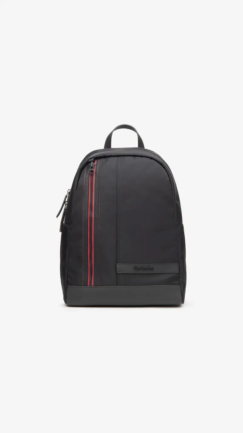 Zaino da Uomo in Materiale Tecnico - Nero