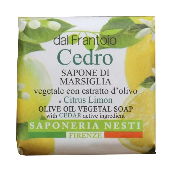 Dal Frantoio Savon de Marseille Cèdre 100g