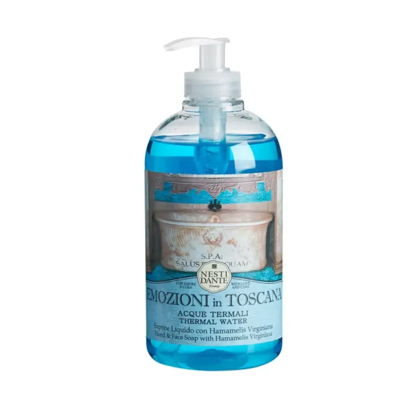 Emozioni in Toscana Sapone Mano e Viso Acqua Termale 500 ml