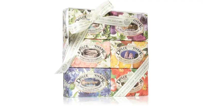 Set 6 Saponi Italiani 150g Dolce Vivere