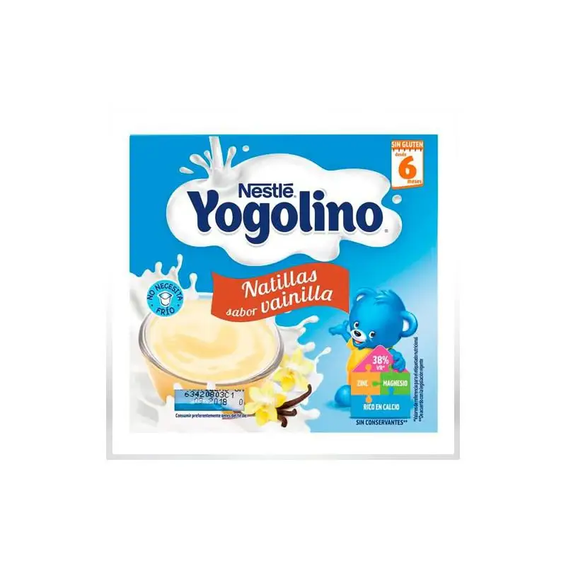 Nestle Iogolino Crema pasticcera per biscotti 100gx4pz