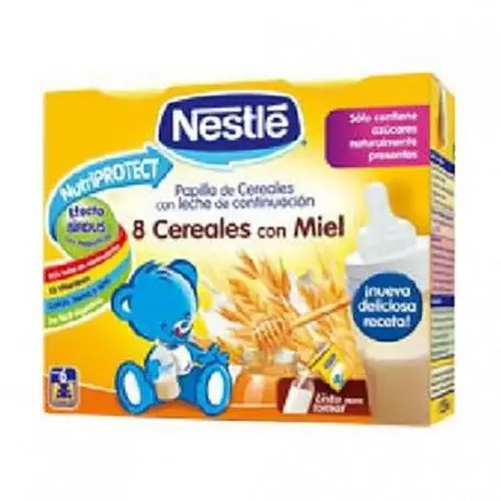 Nestle Nestlé Latte e Cereali con Miele 2 X 250ml