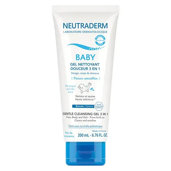 Baby Gel detergente delicato 3 in 1 Pelli sensibili 200ml