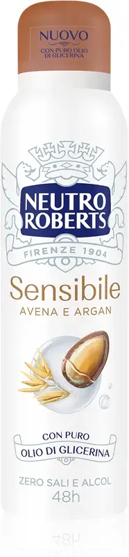 Avena e Argan deodorante spray con effetto 48 ore 150 ml