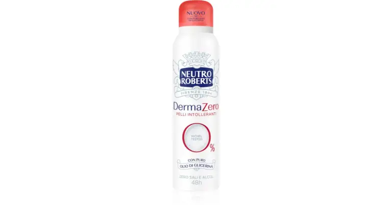 DermaZero deodorante spray per pelli sensibili 150 ml