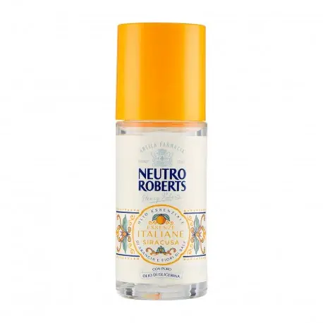 Essenze Italiane Siracusa - Deodorante Roll-On Olio Essenziale Di Arancia E Fiori Di Sale 50 Ml