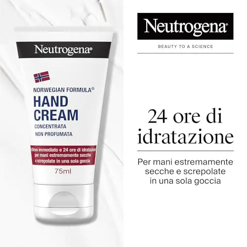Neutrogena Formula Norvegese Crema Mani Concentrata Non Profumata, Crema mani riparatrice con Glicerina e Vitamina E miniatura 2