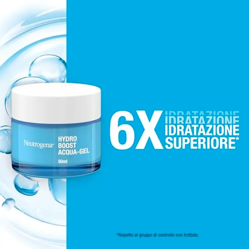 Neutrogena Hydro Boost Skincare Kit, Set skincare viso completo con Crema Idratante Viso Aqua-Gel 50 ml e Contorno miniatura 2