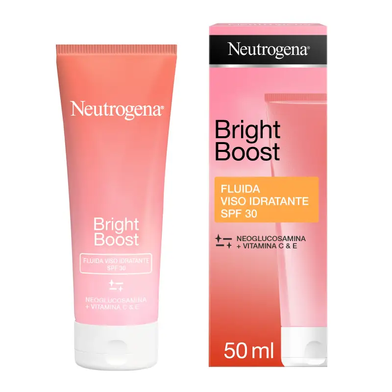 Viso Bright Boost Fluida Viso Idratante SPF30 - Crema idratante viso