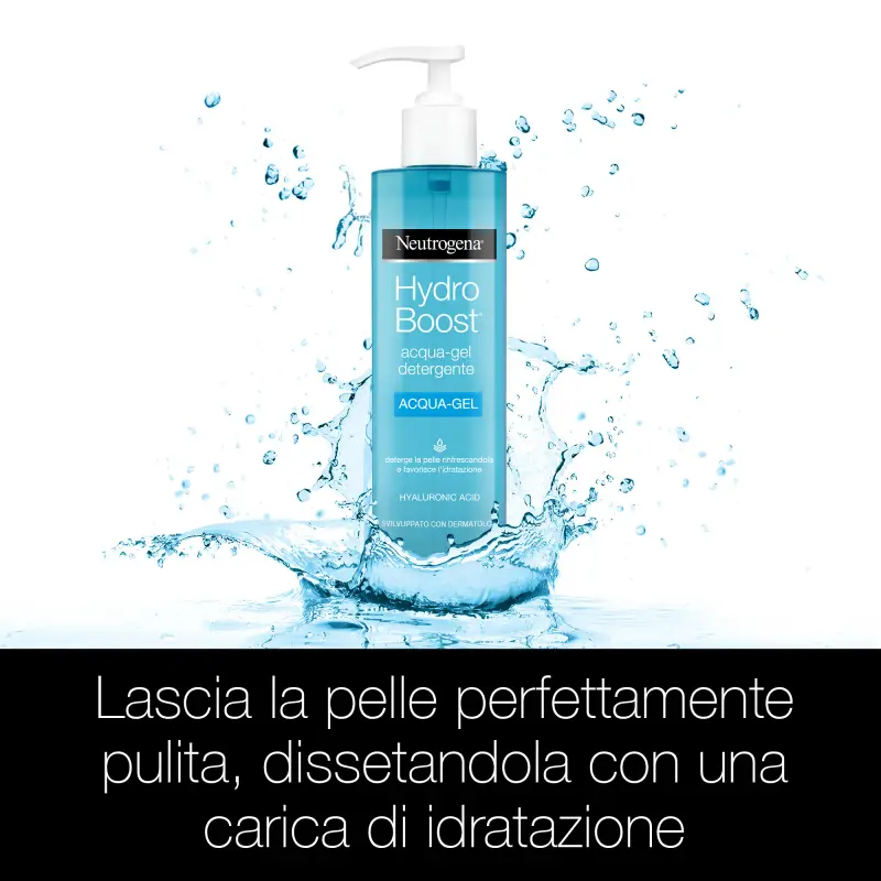 Viso Hydro Boost Acqua-Gel Detergente - Gel detergente viso miniatura 2