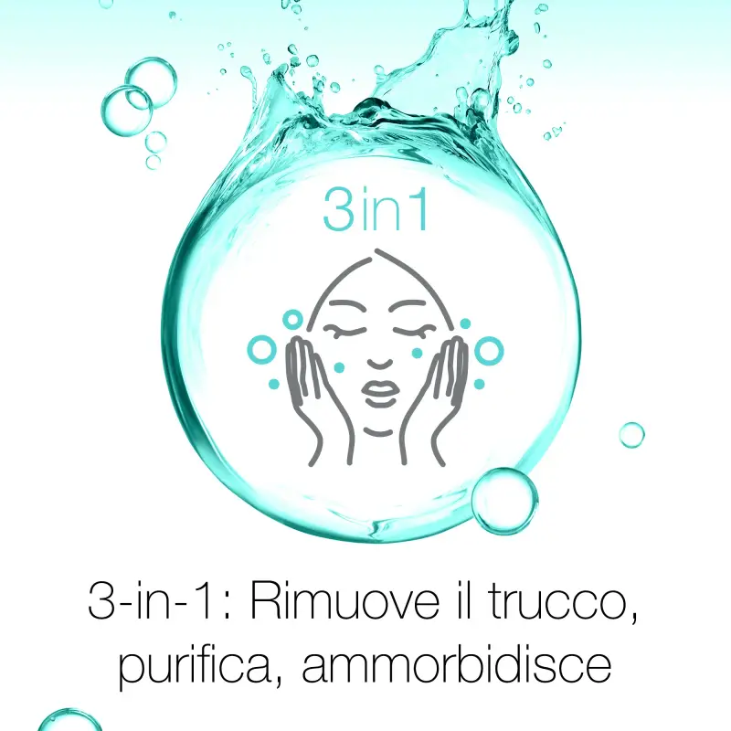 Viso Skin Detox Acqua Micellare Tripla Azione - Acqua micellare miniatura 3