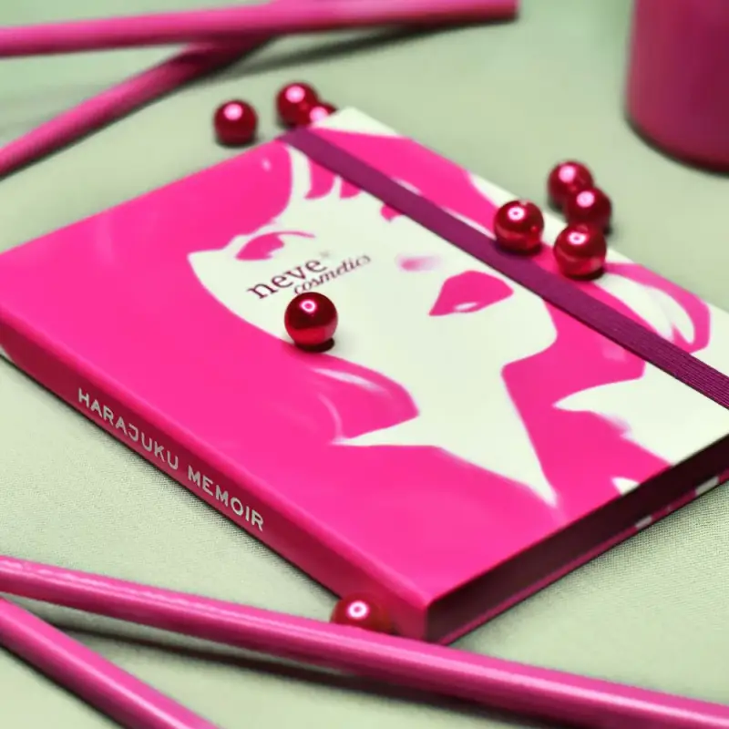 Incarnato Harajuku Memoir Artdiary Palette - Palette viso, Cipria, Blush, Illuminante viso, Ombretti, Palette miniatura 4