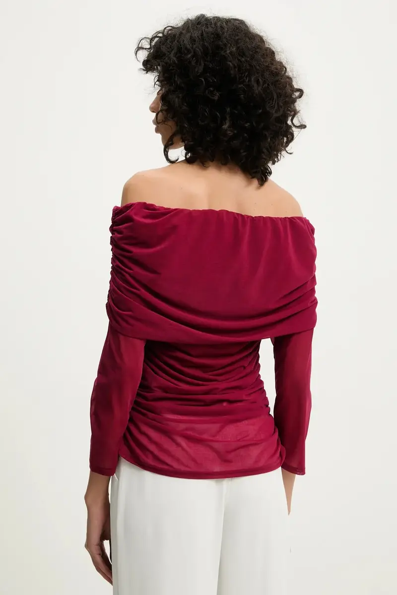 camicetta Diaz donna colore granata NFDTO1669 miniatura 3