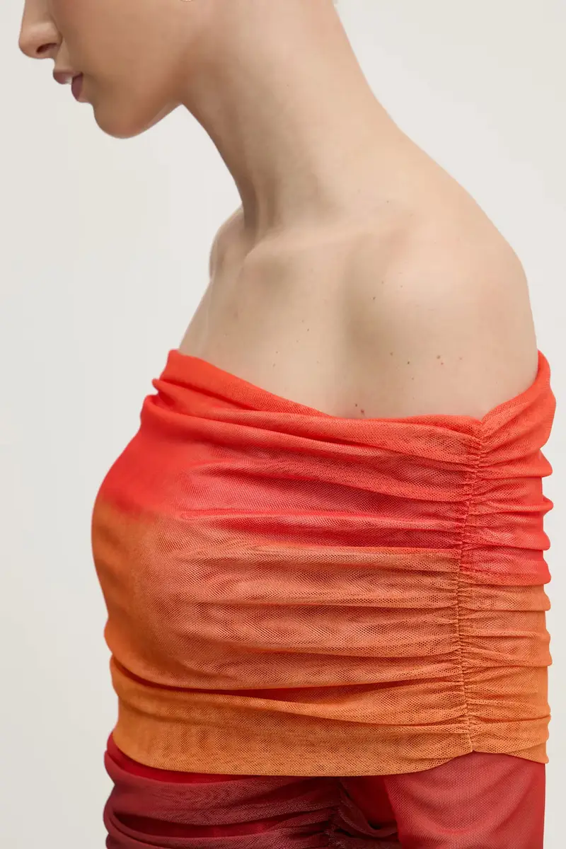 camicetta Ombre Anastasia donna colore arancione NFDTO1472 miniatura 5