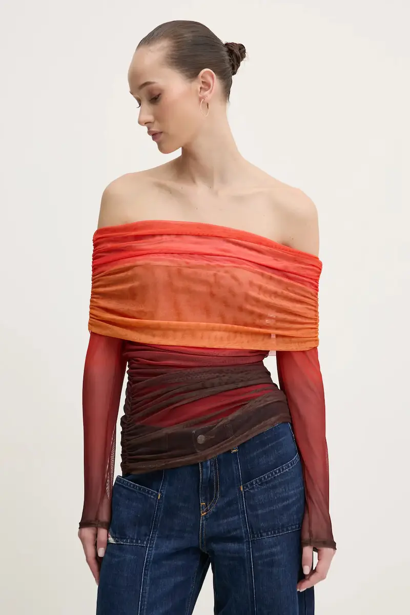 camicetta Ombre Anastasia donna colore arancione NFDTO1472