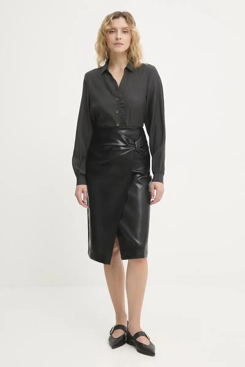 camicia donna colore verde NFDTO1920 miniatura 2