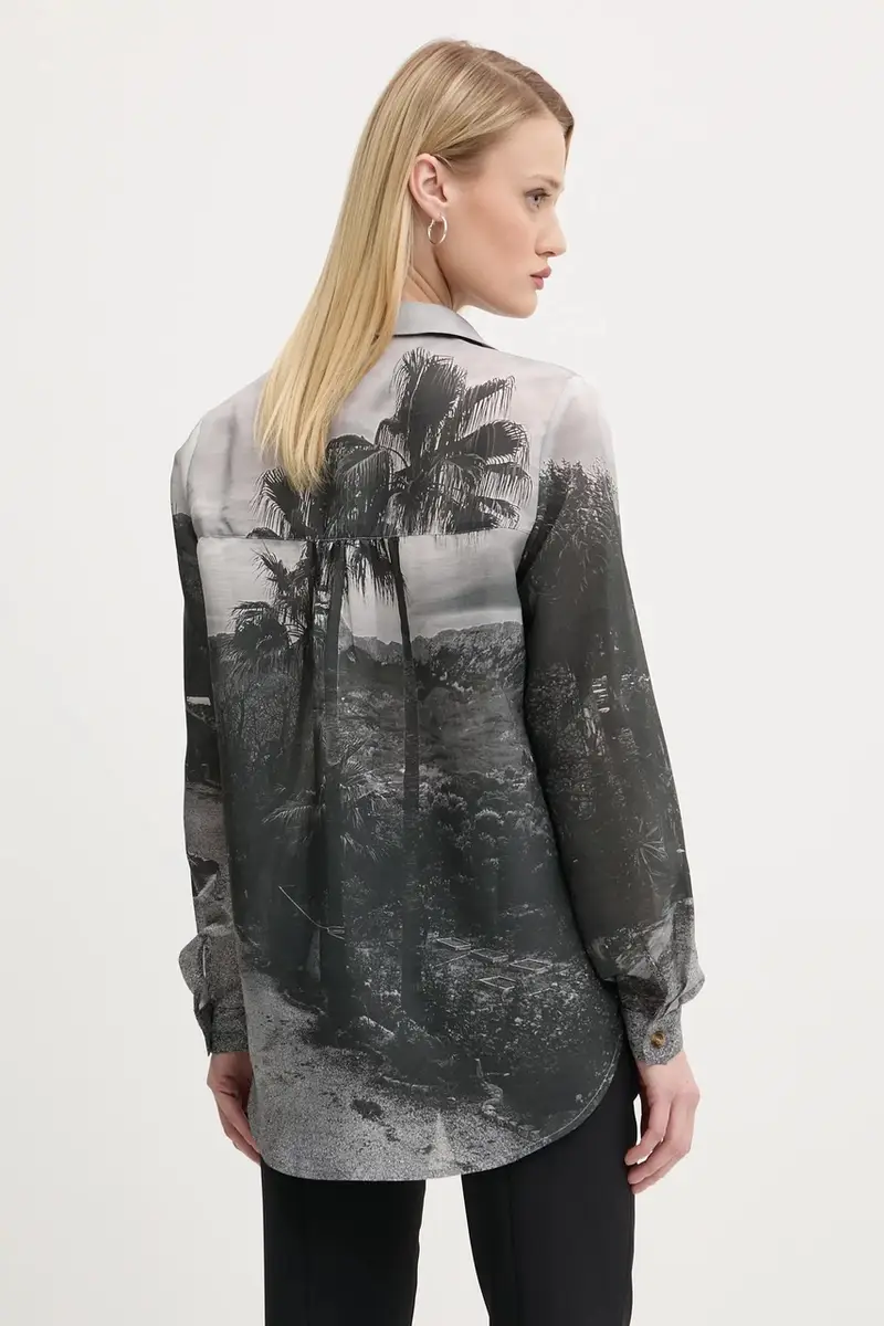 camicia Mallorca donna colore grigio NFDTO1640 miniatura 3